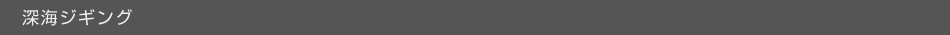 深海ジギング